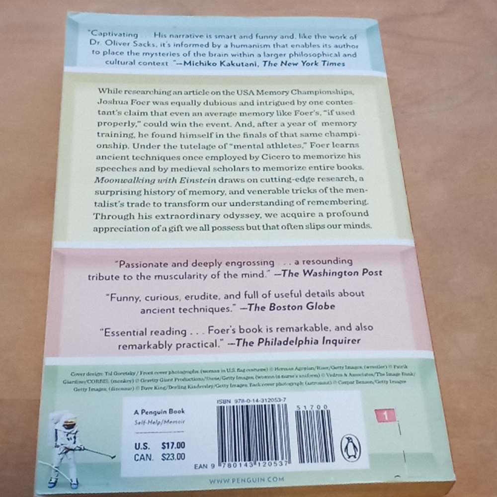 Moonwalking with Einstein Book - Picture 2 of 2